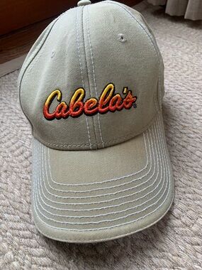 Cabela's Light Khaki Interior Logo Strap Hat